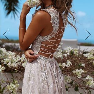 Hello Molly champagne dress